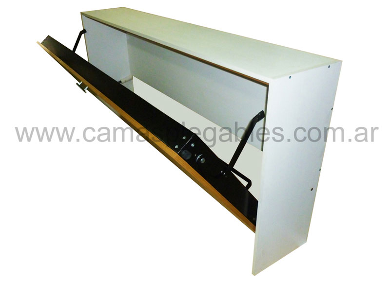 cama repisa horizontal rebatible 1 plaza b